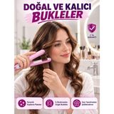Aslanoğlu Store Mey Ithalat® Hafif ve Taşınabilir Seramik Kısa Saç Maşası – Seyahate Uygun Ergonomik ve Güvenli Tas - Sarı