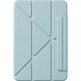Aslanoğlu Store Mey Ithalat® Ipad 2025 10.9 10.nesil (A16) Edz Manyetik Standlı Tablet Kılıfı - Mavi