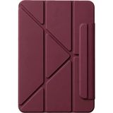 Aslanoğlu Store Mey Ithalat® Ipad 2025 10.9 10.nesil (A16) Edz Manyetik Standlı Tablet Kılıfı - Mürdüm