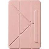 Aslanoğlu Store Mey Ithalat® Ipad 2025 10.9 10.nesil (A16) Edz Manyetik Standlı Tablet Kılıfı - Rose Gold