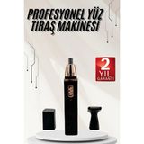 Aslanoğlu Store Mey Ithalat® Kulak Burun Tıraş Makinesi Taşınabilir Şarjlı 3 Başlıklı Uzun Ömürlü