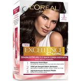 Aslanoğlu Store Mey Ithalat® L'oreal Excellence Cool Creme Saç Boyası - 3 Koyu Kestane