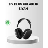 Aslanoğlu Store Mey Ithalat® P9 Pro Plus Bluetooth Kulak Üstü Kulaklık – H1 Çipli, Aktif Gürültü Engelleme, Uzamsal