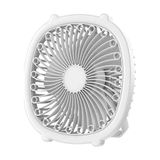Aslanoğlu Store PM-21882 Işıklı Masa Üstü Şarjlı Fan Vantilatör