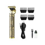 Aslanoğlu Store PS-033 Çelik Kasa Profesyonel T-Bıçak Sakal Ense ve Çizim Tıraş Makinesi