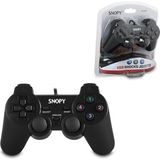 Aslanoğlu Store Ps3 Siyah Oyun Kolu Analog Titreşimli USB Kablo 15 Tuş - 2 Analog - 8 Yön Tetikleyici 1.8mt Kablo - Ahşap
