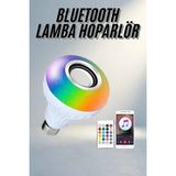 Aslanoğlu Store Renk Değiştiren Bluetooth Ampül 7 Renkli Android ve Ios Uyumlu - 01-Siyah