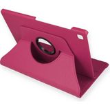 Aslanoğlu Store Samsung Galaxy P610 Tab S6 Lite 10.4 Kılıf 360 Tablet Deri Kılıf - Pembe