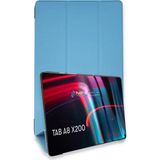 Aslanoğlu Store Samsung Galaxy X200 Tab A8 10.5 Kılıf Tablet Smart Kılıf - Mavi