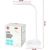 Aslanoğlu Store Şarjlı Sarı ve Beyaz Renk Masa Lambası LED Ayarlanabilir Işık Pratik Kullanım WT-005