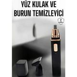 Aslanoğlu Store Seyahat Tipi Mini Taşınabilir Siyah Burun Kulak Yanak Kıl ve Tüy Temizleme Makinesi