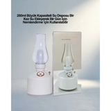 Aslanoğlu Store Şık Retro Gaz Lambası Aroma Difüzör 280 ml Kapasiteli - 0-Siyah