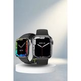 Aslanoğlu Store Şık Unisex Dokunmatik Akıllı Saat 44 mm Amoled Ekran - 0-Kahverengi - 35 - 48 mm