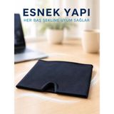 Aslanoğlu Store Soğuk Sıcak Kompres Migren ve Ağrı Rahatlatıcı Band - 0-Koyu Mavi