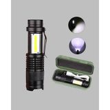 Aslanoğlu Store Suya Dayanıklı 4 Modlu Mini LED El Feneri - Yok (Free Dos)