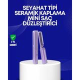 Aslanoğlu Store USB Şarjlı Kablosuz Saç Düzleştirici – Hızlı ve Pratik - 0-Koyu Mavi