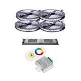 Asled Rgb Şerit Led 20 Metre Dokunmatik Kumanda 21 Amper Ultra Slim Trafo 3 Çip 5050 Double Pcb