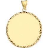 Aslı Gold Altın 2 Cm Kalemli Plaka Unisex Kolye Ucu (UC0367)