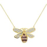 Aslı Gold Altın Arı Kolye (KLY0364)