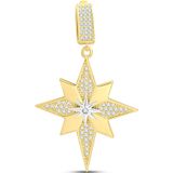 Aslı Gold Altın Kuzey Yıldızı Charm Kolye Ucu (UC0276)