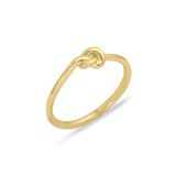 Aslı Gold Altın Minimal Düğüm Yüzük (YZK1319)