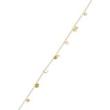 Aslı Gold Altın Pullu Spor Zincir Halhal (HL0024)