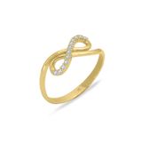 Aslı Gold Altın Sonsuzluk Yüzük (YZK1350)