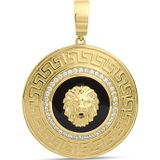 Aslı Gold Aslan Altın Madalyon Erkek Kolye (UC0287)