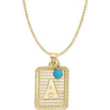 Aslı Gold Tasarım Yeni Model Altın A Harfi Kolye (KLY0520)