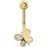 Aslı Gold Yusufçuk Altın Göbek Piercingi (PC0033)