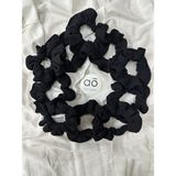 Aslı Özgün 10'lu Siyah Scrunchie Saç Toka Seti (Kına, Nişan, Bride To Be Hediyelik) - 50