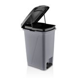 Aslife 15 lt Metalik İç Kovalı Pedallı Çöp Kovası