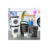ASlife Home 4'lü Ölçek Kap Hediyeli Deterjan Saklama Kutusu 5 Litre