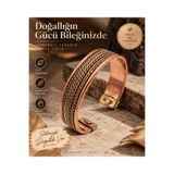 aslimucize El İşçiliği Bakır Bileklik Mıknatıslı