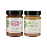 Aslında Keçiboynuzlu & %100 Badem Ezmesi Seti – Şeker Ilavesiz, Katkısız - 600 gr