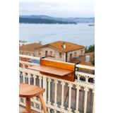aslwoodart Katlanabilir Balkon Masası 60x30 cm Teak