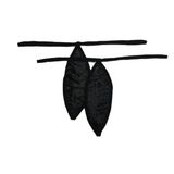 Asm1210 Kadın 2 Li Siyah Mıcro Mini Damla Kıskırtıcı String