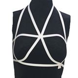 ASM1277 Kadın Ekru Karamis Bralet Tek Sütyen