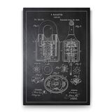 Asma Kilit Patent Tablosu - 30x45cm