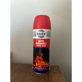 Asmaco 600 C Isıya Dayanıklı Yanmaz Mat Egzoz, Mangal, Fırın, Soba, Sanayi Boyası 400 ml KIRMIZI
