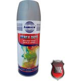Asmaco Akrilik Sprey Boya 400 ml - Metal, Ahşap, Plastik, Seramik, Cam, Oto Yüzeylere Uygun Renkler - Alüminyum Gri