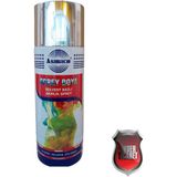 Asmaco Akrilik Sprey Boya 400 ml - Metal, Ahşap, Plastik, Seramik, Cam, Oto Yüzeylere Uygun Renkler - Krom