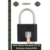 #Asmakilit Biyometrik Güvenlik Çelik Valiz Dolap Kapı Pencere Mini Akıllı Parmak İzi İle Çalışan Asma Kilit