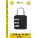 #Asmakilit Çelik Gövde Zırhlı Emniyet Koruma Uzun Ömürlü Dayanıklı Kaliteli Şifreli Asma Kilit 50Mm