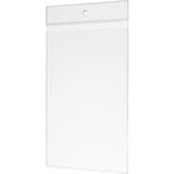 Aso 100 Adet A6 Ürün Bilgisi ve Kartı Etiket Cebi, Şeffaf Plastik Ceplik (115 × 158 Mm)
