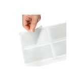 Aso Medya Plastik Kartvizitlik, Arkası Yapışkanlı Cep 5,5x10 cm 100 adet
