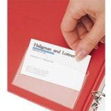 Aso Medya Plastik Kartvizitlik, Arkası Yapışkanlı Cep 6x12 cm 100 adet