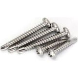 Aso Wunder 3,9×13 304 A2 Paslanmaz Vida - Inox Yıldız Silindir Başlı (Ysb) Muv Matkap Uçlu Vida DIN.7504-N / 100 Adet - 3.9X13