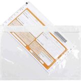 Aso Yapışkanlı Kargo Fatura Cebi ve Koli İçin Evrak Cebi (19x26 cm) (250)