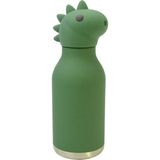 Asobu Bestie Bottle Dinosaur 460 ml Termos Paslanmaz Çelik ve Plastik Malzeme ile 24 Saat Soğuk Tutma